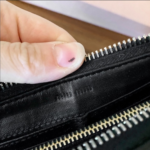 Miu Miu (by Prada) Nappa Leather Large Wallet - Picture 9 of 10